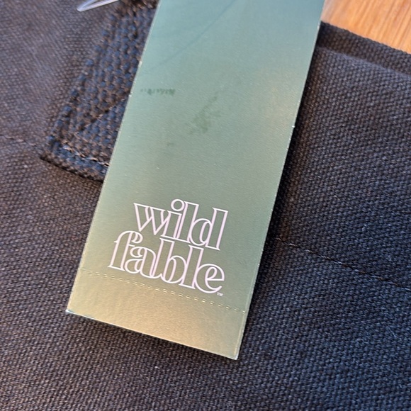 Wild Fable Tote Bag Patches Alien Flower Preppy Bag NWT - Picture 4 of 4